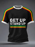 Men's Get Up Stand Up Print T-Shirt