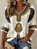 Women's Egyptian Pharaoh V-neck T-shirts