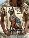 Women's Ancient Egypt Bastet T-shirts