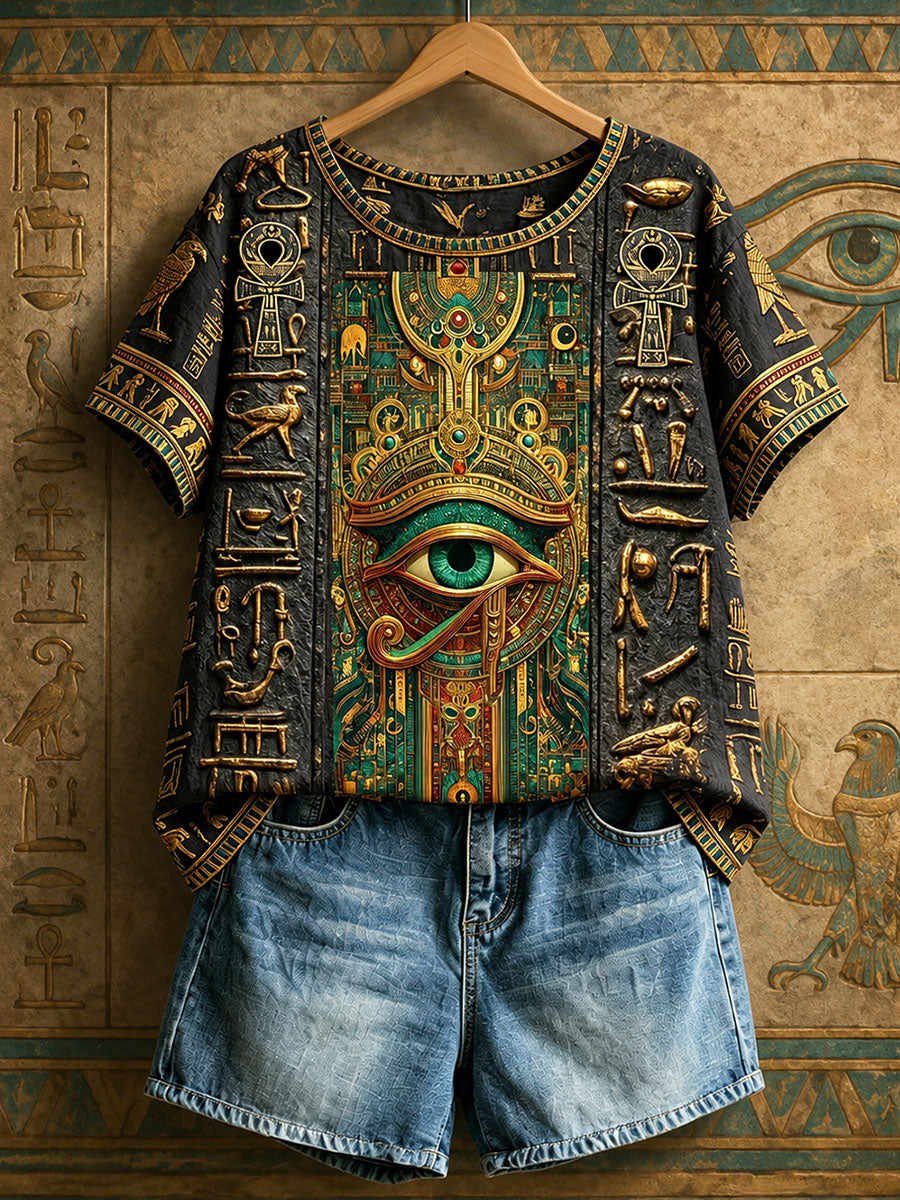 Women's Ancient Egyptian Eye of Horus Tops
