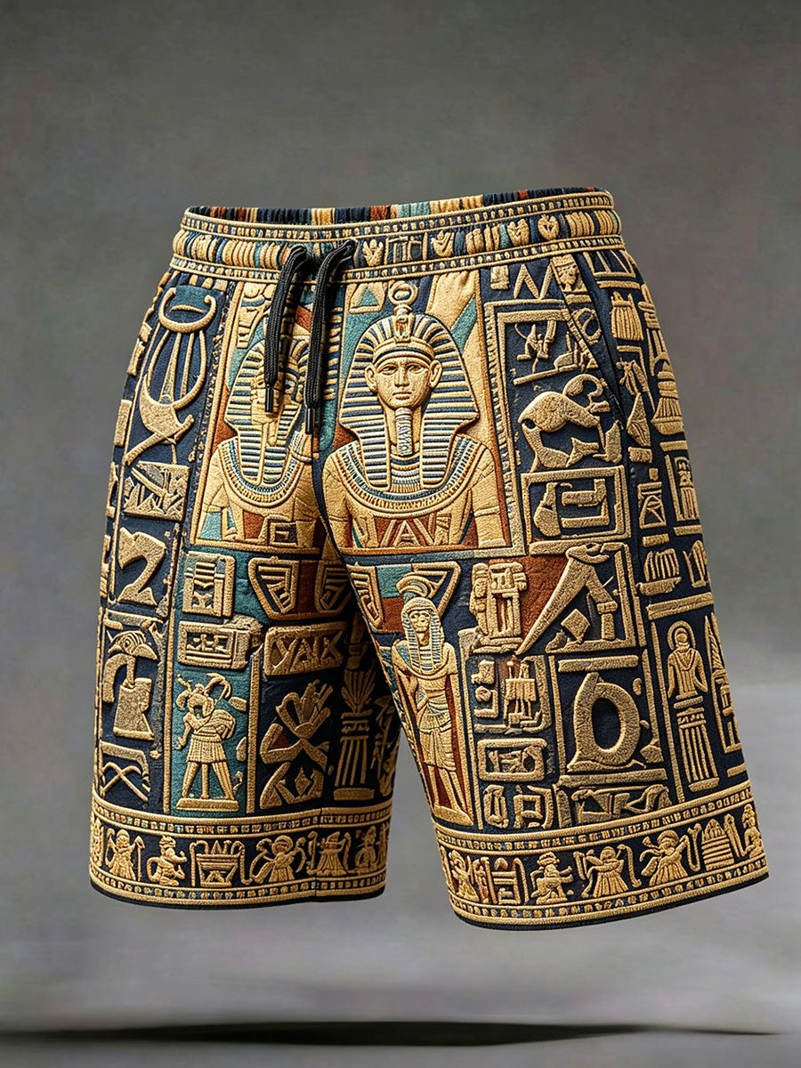 Men's Ancient Egyptian Eye of Horus Shorts