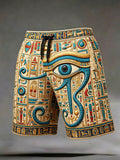 Men's Ancient Egyptian Eye of Horus Shorts