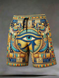 Men's Ancient Egyptian Eye of Horus Shorts