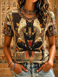 Women's Ancient Egypt Bastet T-shirts