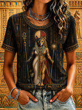 Ancient Egypt Bastet and Sekhmet T-shirts
