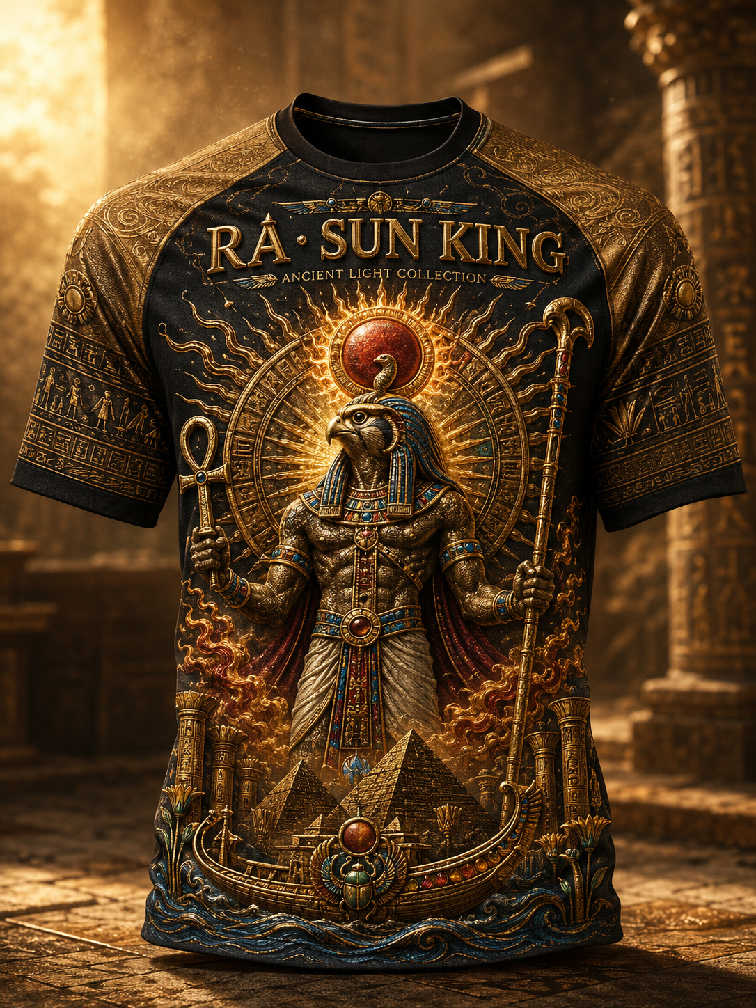 Men's Egyptian Civilization Short Sleeve T-Shirt