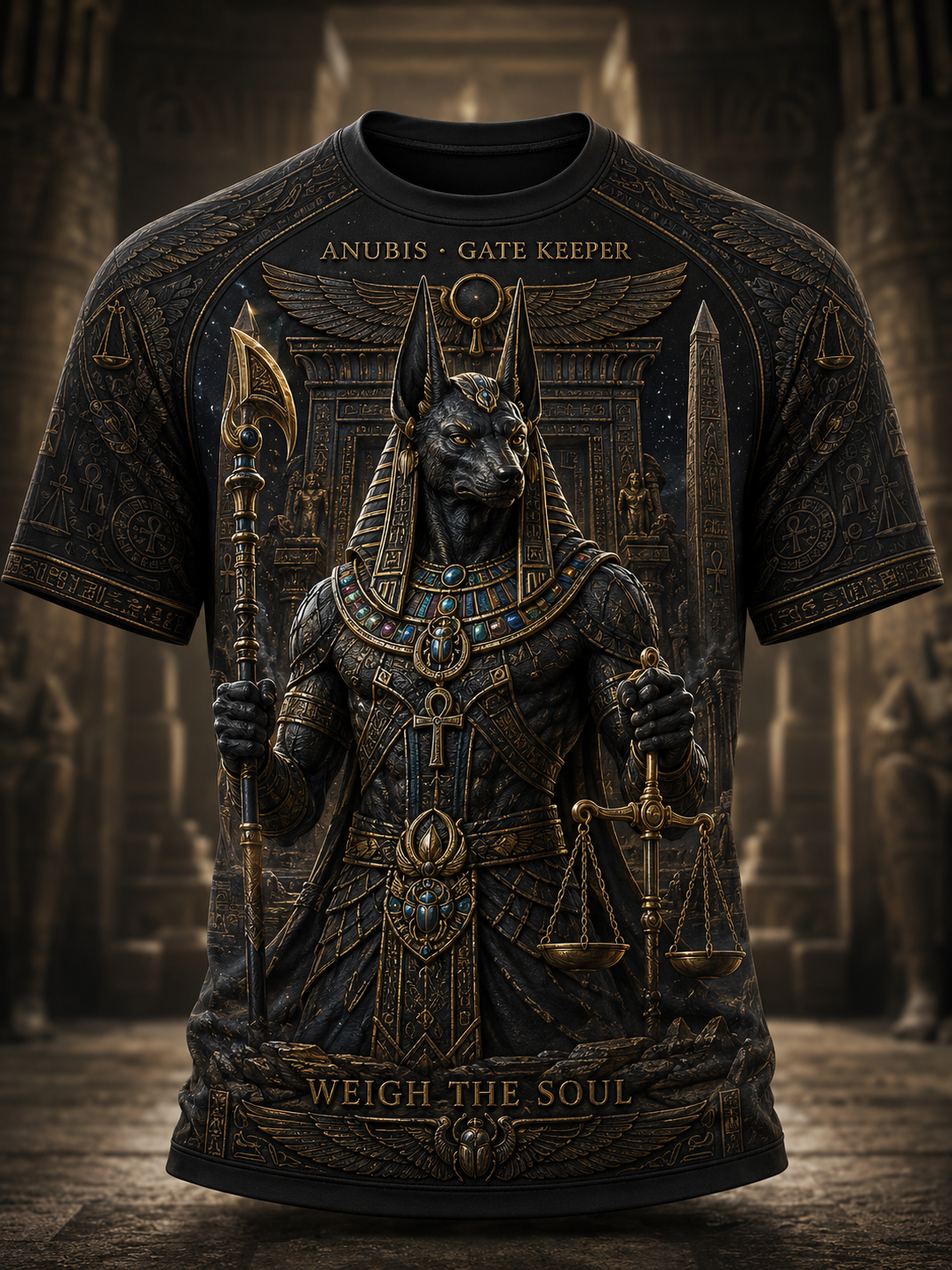 Men's Egyptian Civilization Short Sleeve T-Shirt