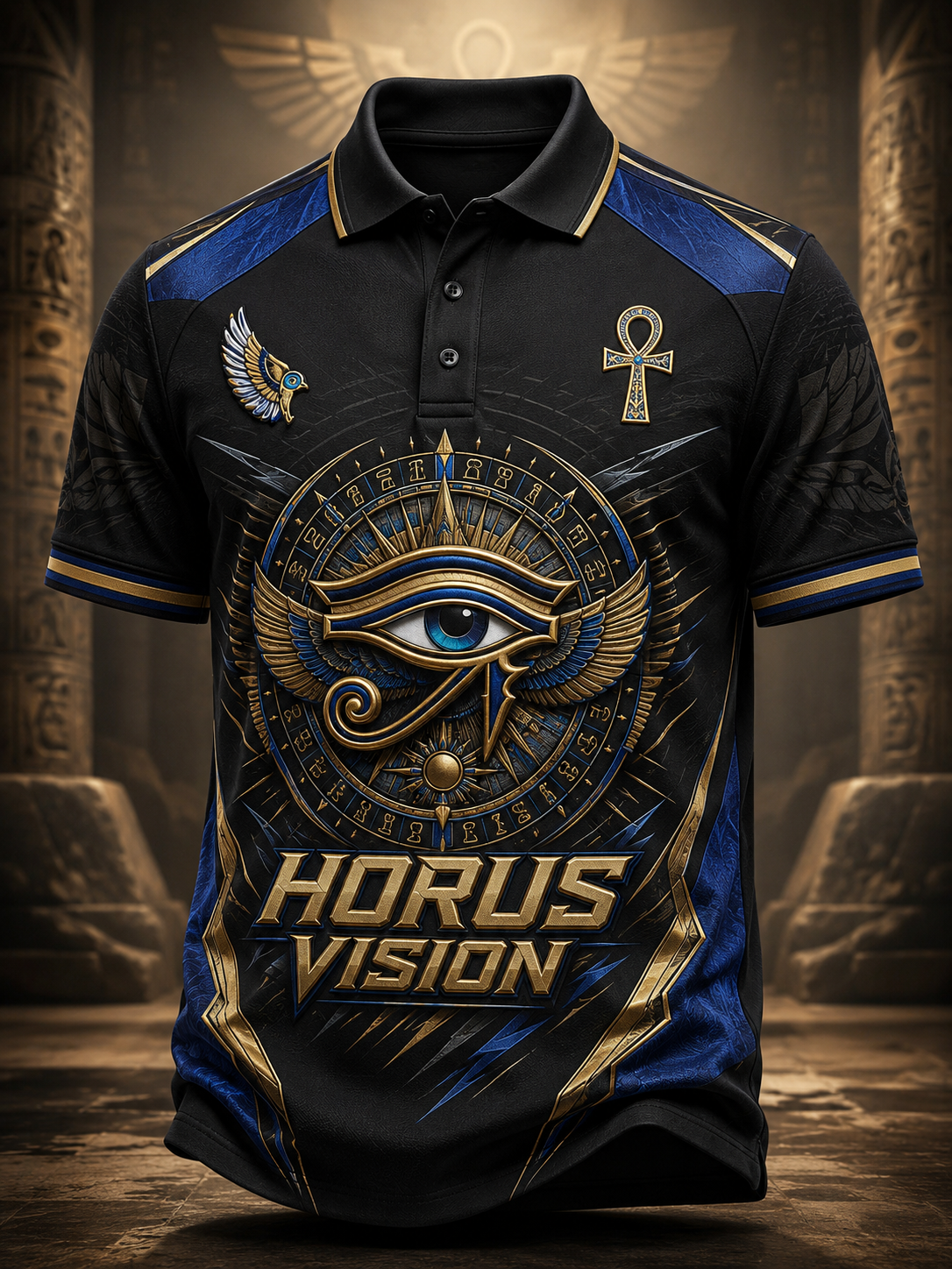 Men's Egyptian Civilization Short Sleeve Shirt