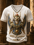 Men's Egyptian Civilization V-Neck T-Shirt