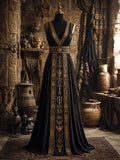 Women's Egypt Art Maxi Dress