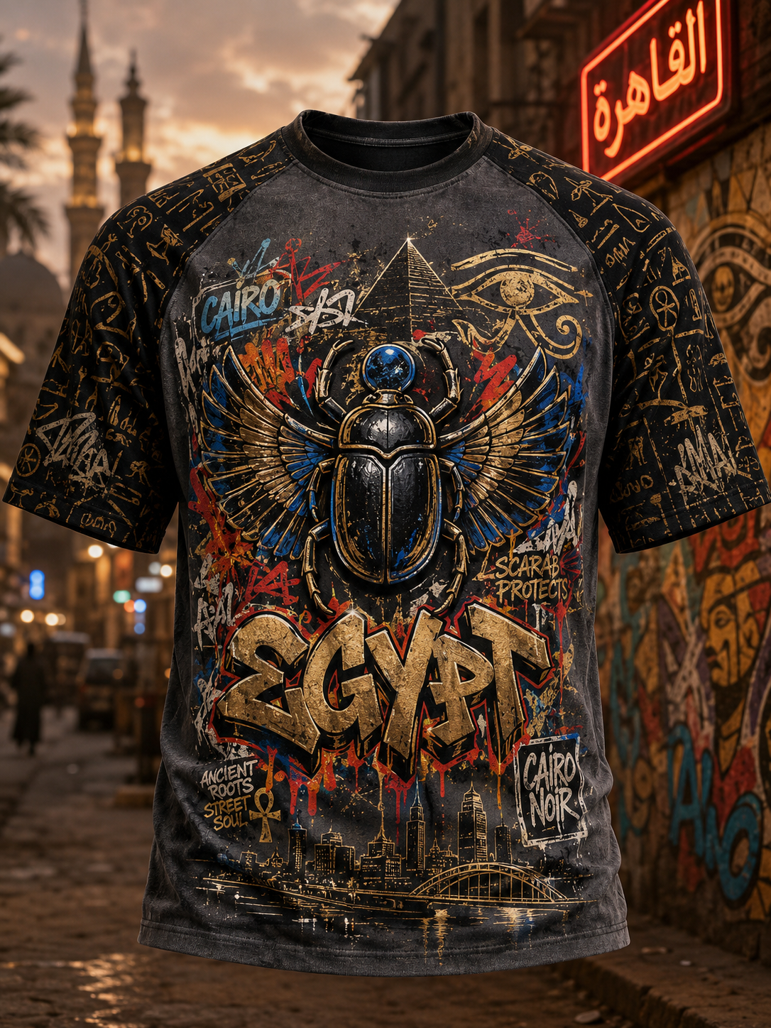 Men's Egyptian Civilization Short Sleeve T-Shirt