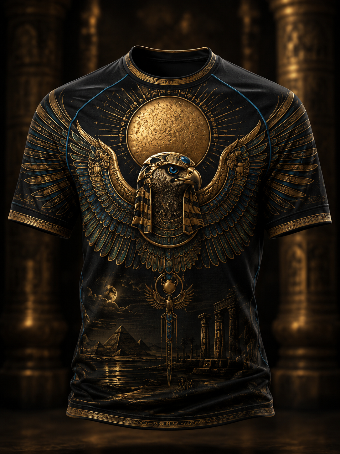 Men's Egyptian Civilization Short Sleeve T-Shirt