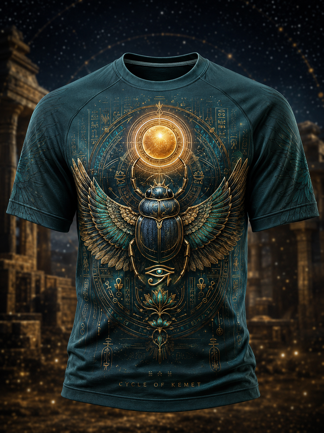 Men's Egyptian Civilization Short Sleeve T-Shirt