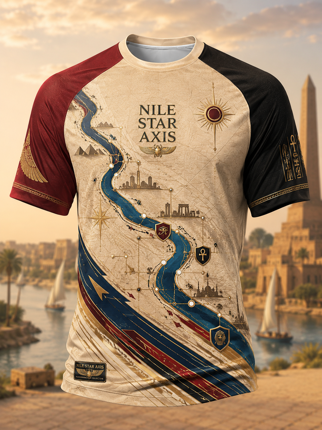 Men's Egyptian Civilization Short Sleeve T-Shirt