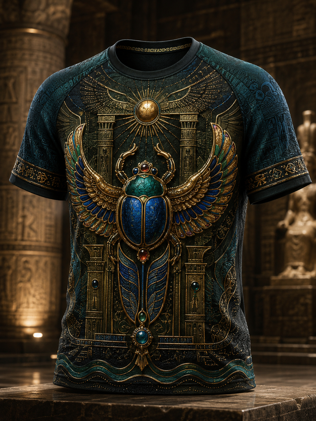 Men's Egyptian Civilization Short Sleeve T-Shirt