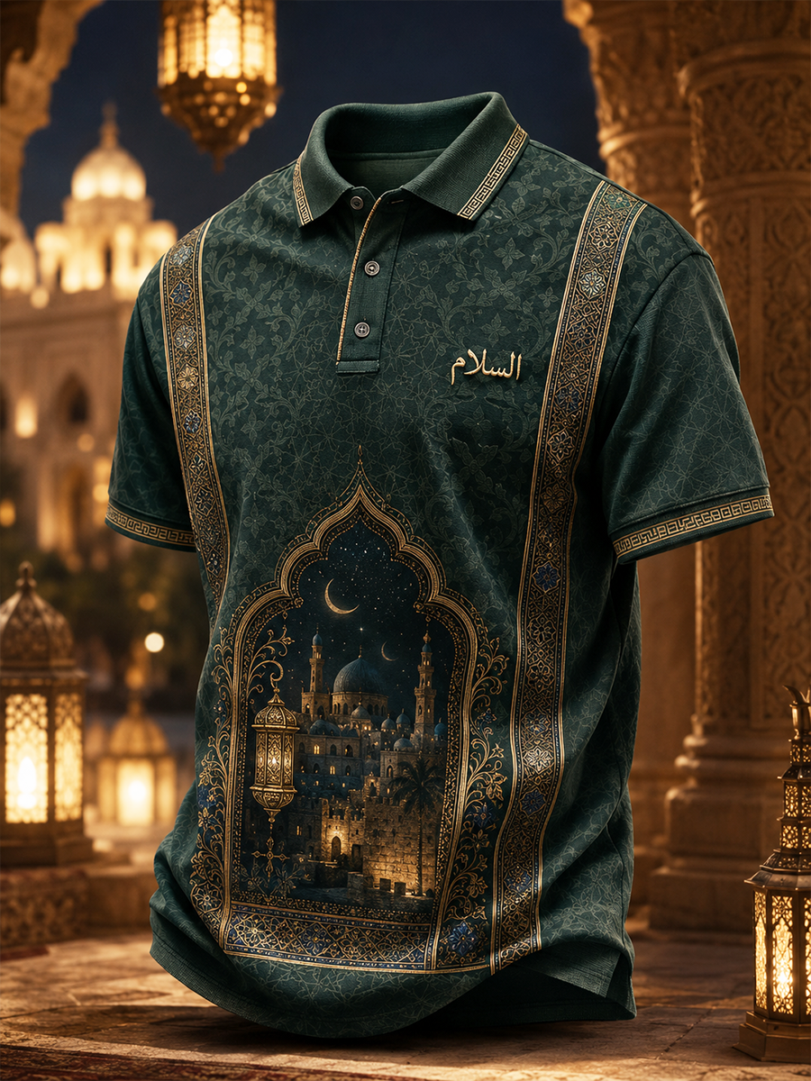 Men's Egyptian Islam Short Sleeve Shirt