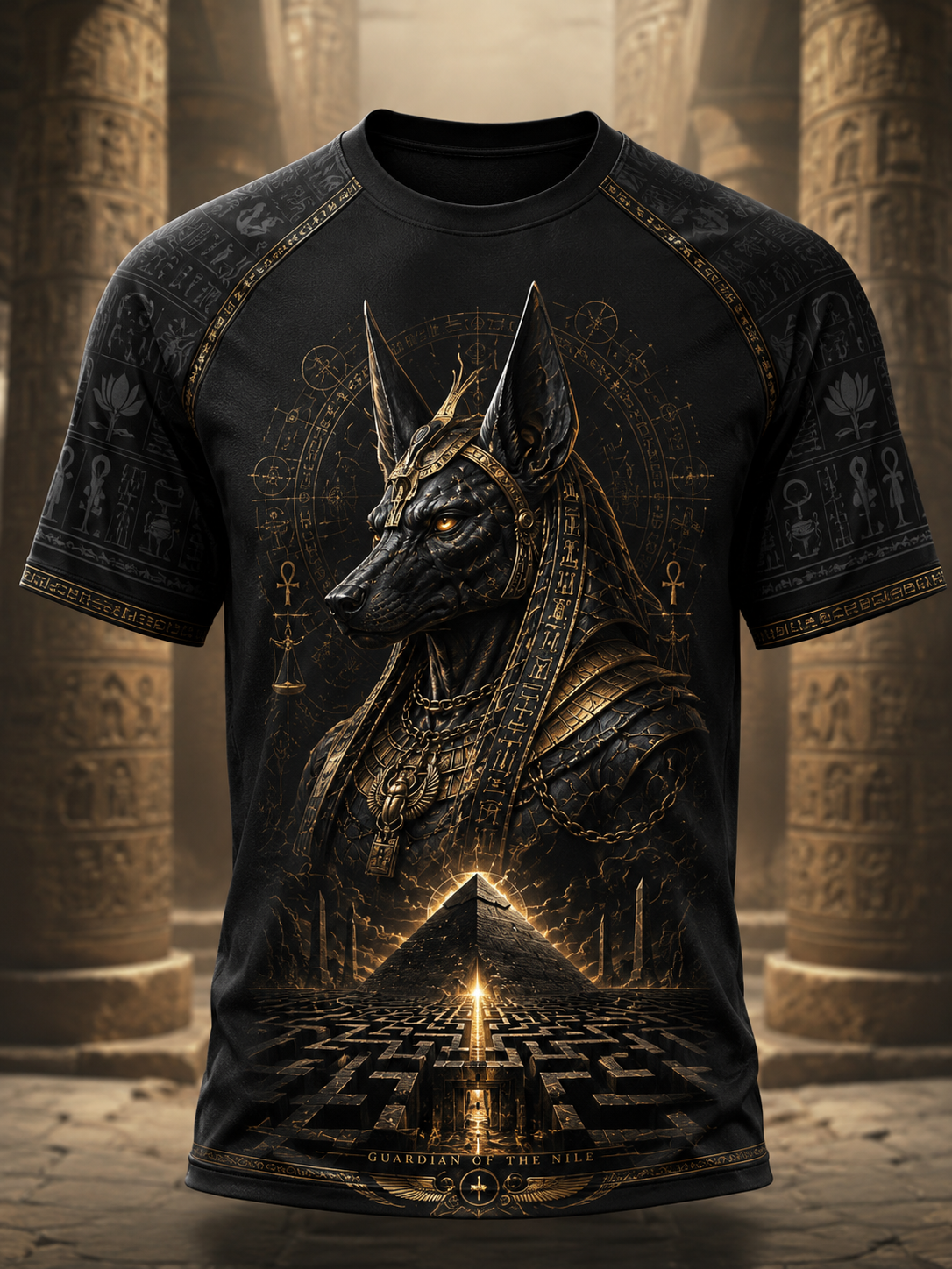 Men's Egyptian Civilization Short Sleeve T-Shirt