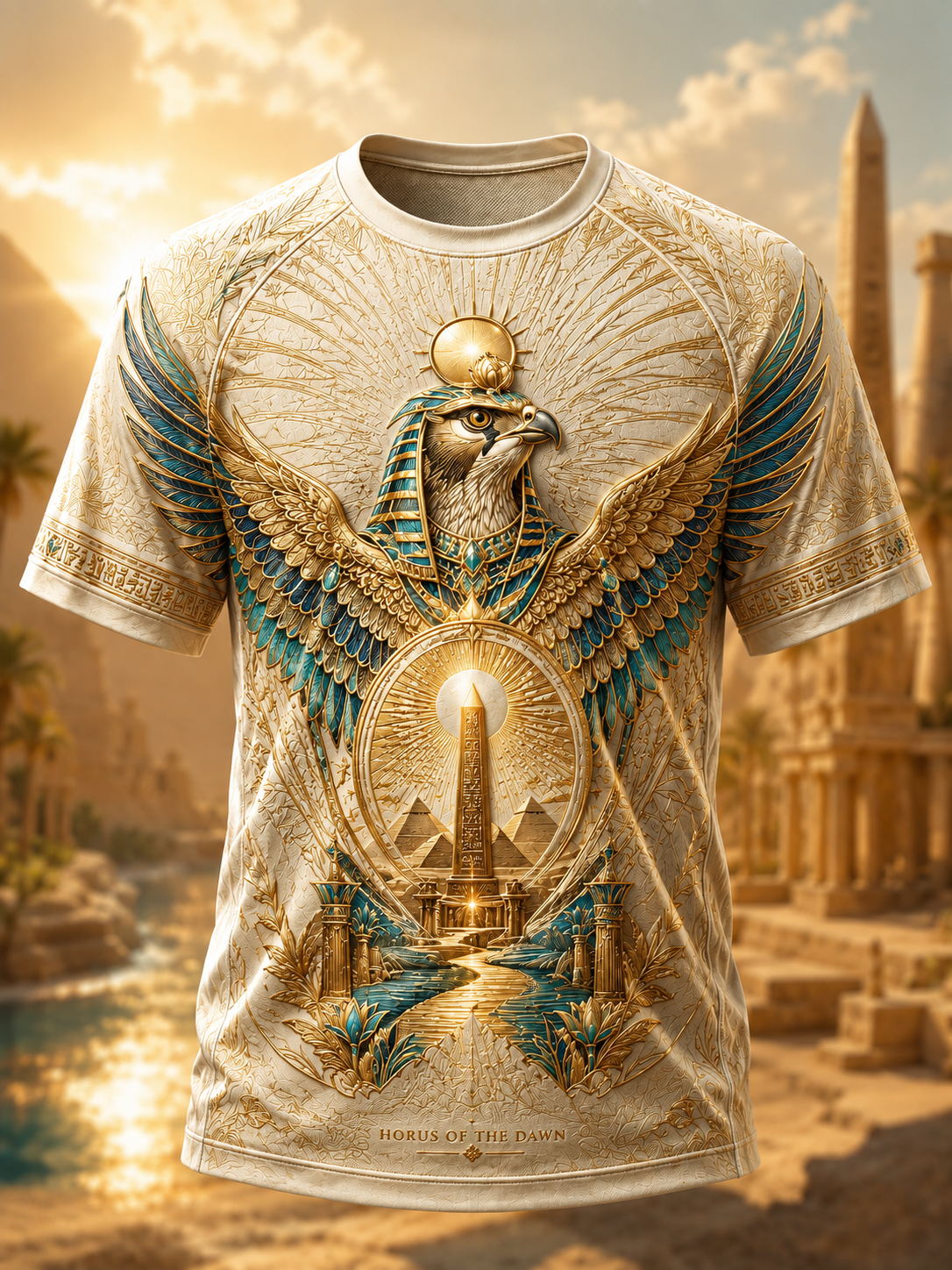 Men's Egyptian Civilization Short Sleeve T-Shirt