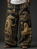 Men’s Ancient Egyptian Civilization Printed Long Pants