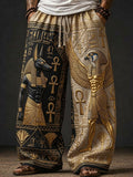 Men’s Ancient Egyptian Civilization Printed Long Pants