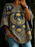 Women's Art of Ancient Egyptian Civilization Print Top