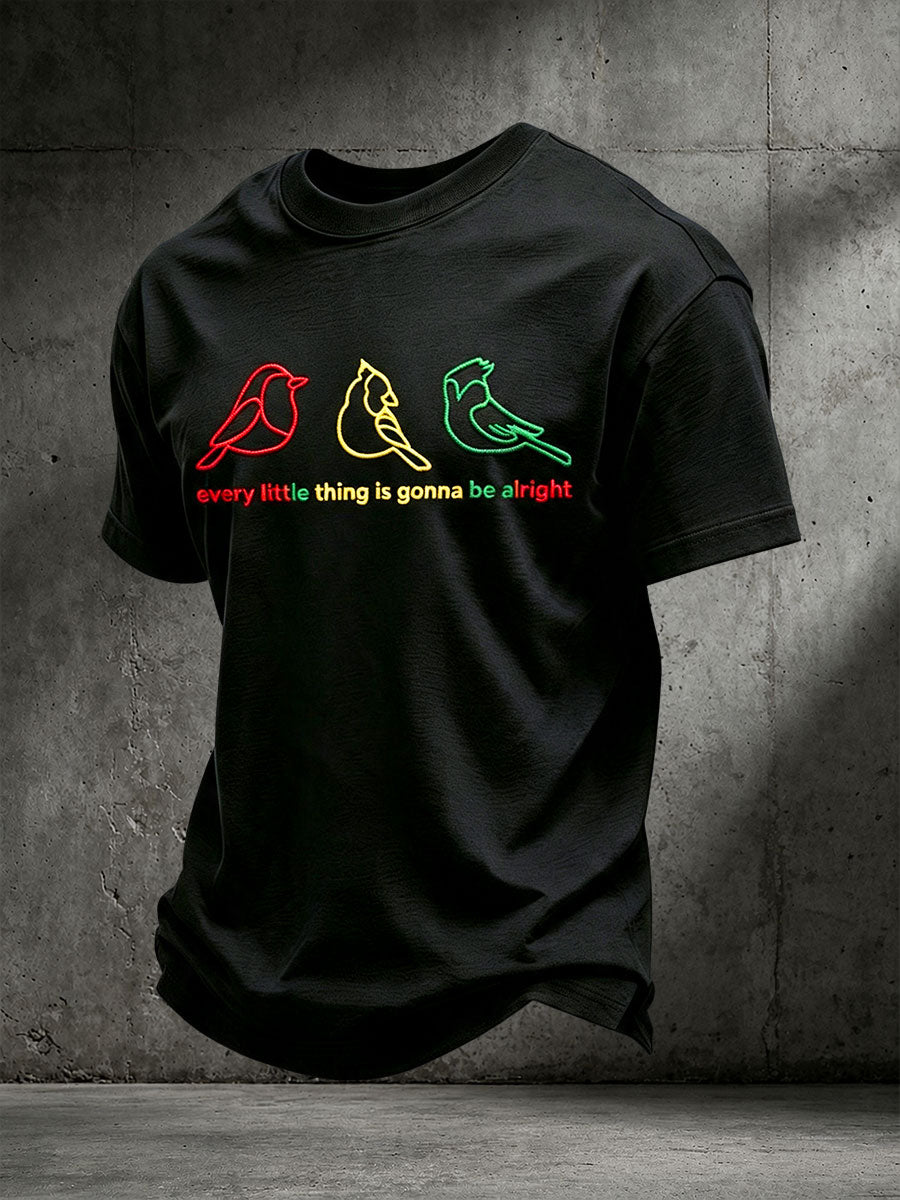Men's Every Little Thing Is Gonna Be Alright T-shirt