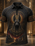 Men's Egyptian Civilization Art Polo Shirt