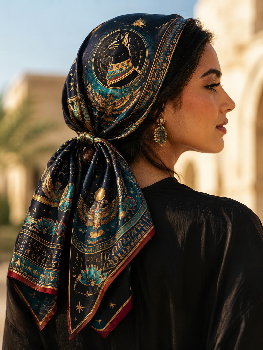 Egyptian Civilization Versatile Headscarf