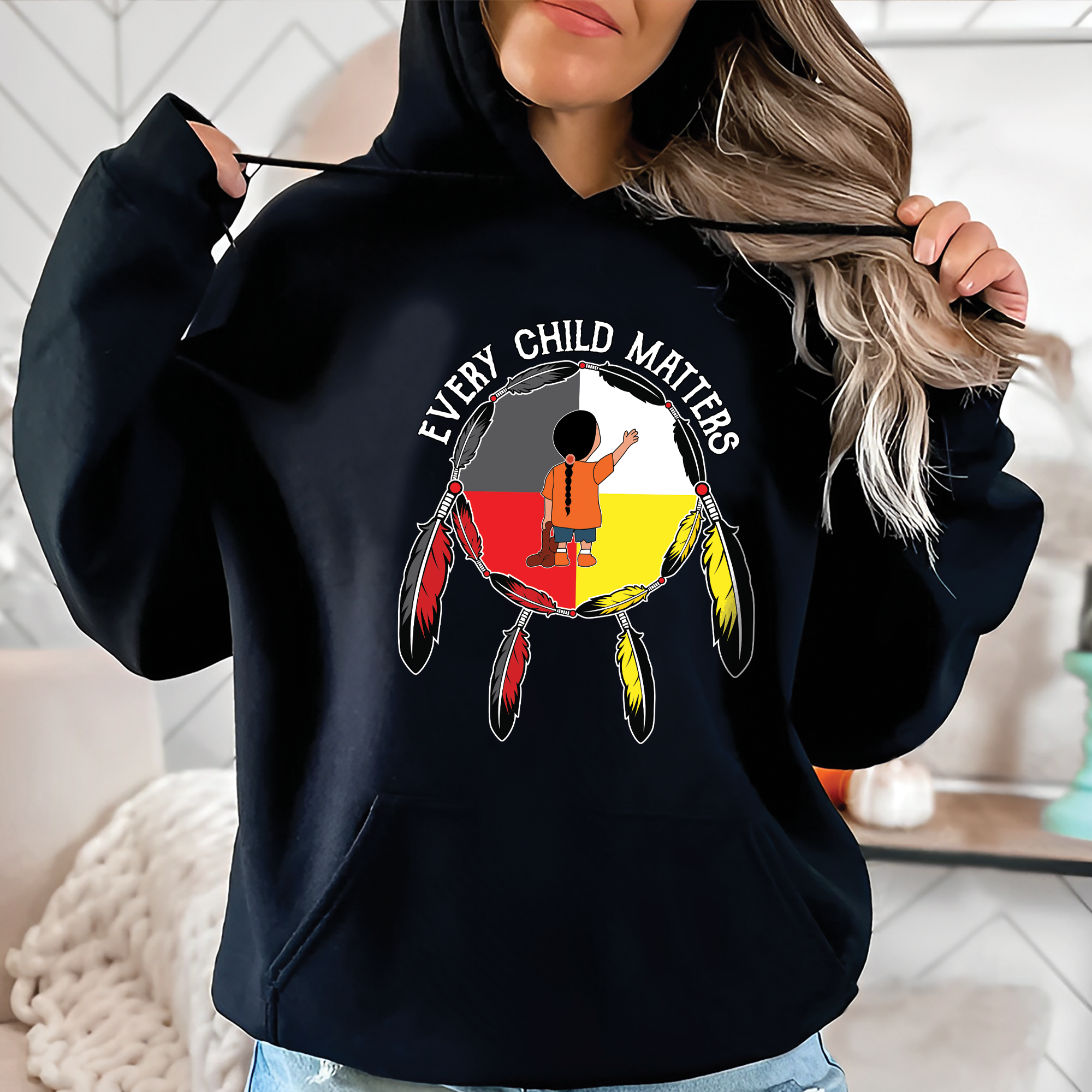 A Symbol of Hope and Unity Empowering Indigenous Communities Unisex T-shirt/Hoodie/Sweatshirt 146