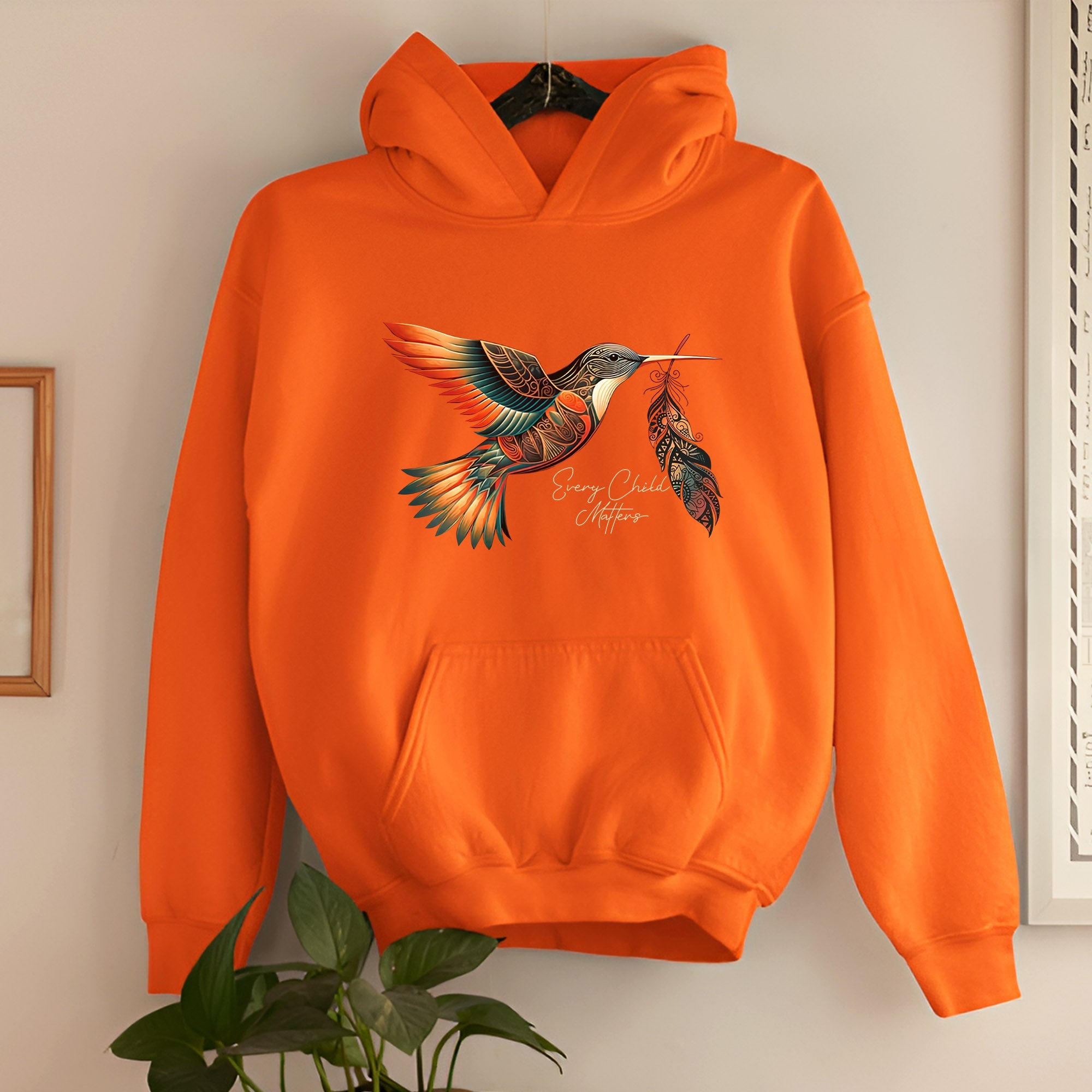 Every Child Matters Hummingbird Feather Native American Unisex T-shirt/Hoodie/Sweatshirt