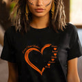 Every Child Matters Orange Heart Native American Unisex T-shirt/Hoodie/Sweatshirt - Custom Design