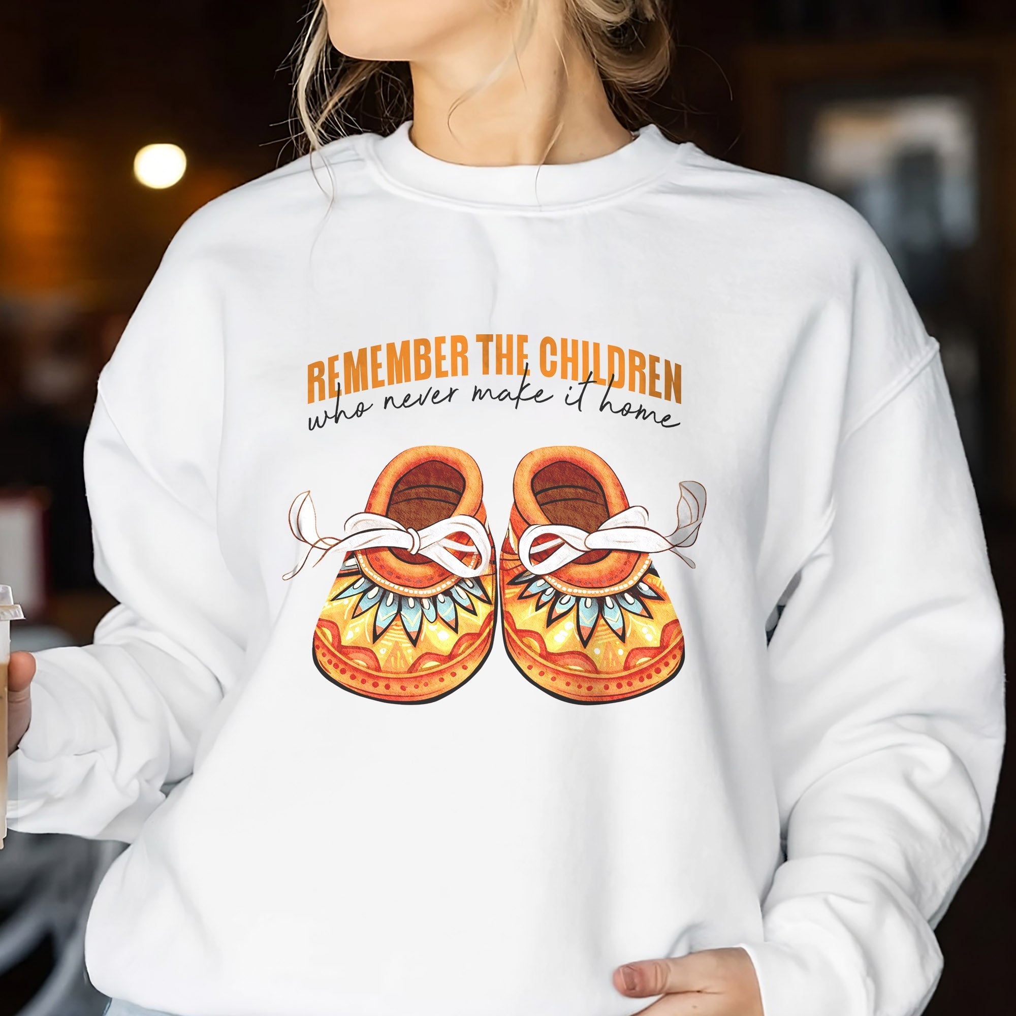 Every Child Matters Shoes Indigenous Orange Shirt Day Unisex T-shirt/Hoodie/Sweatshirt