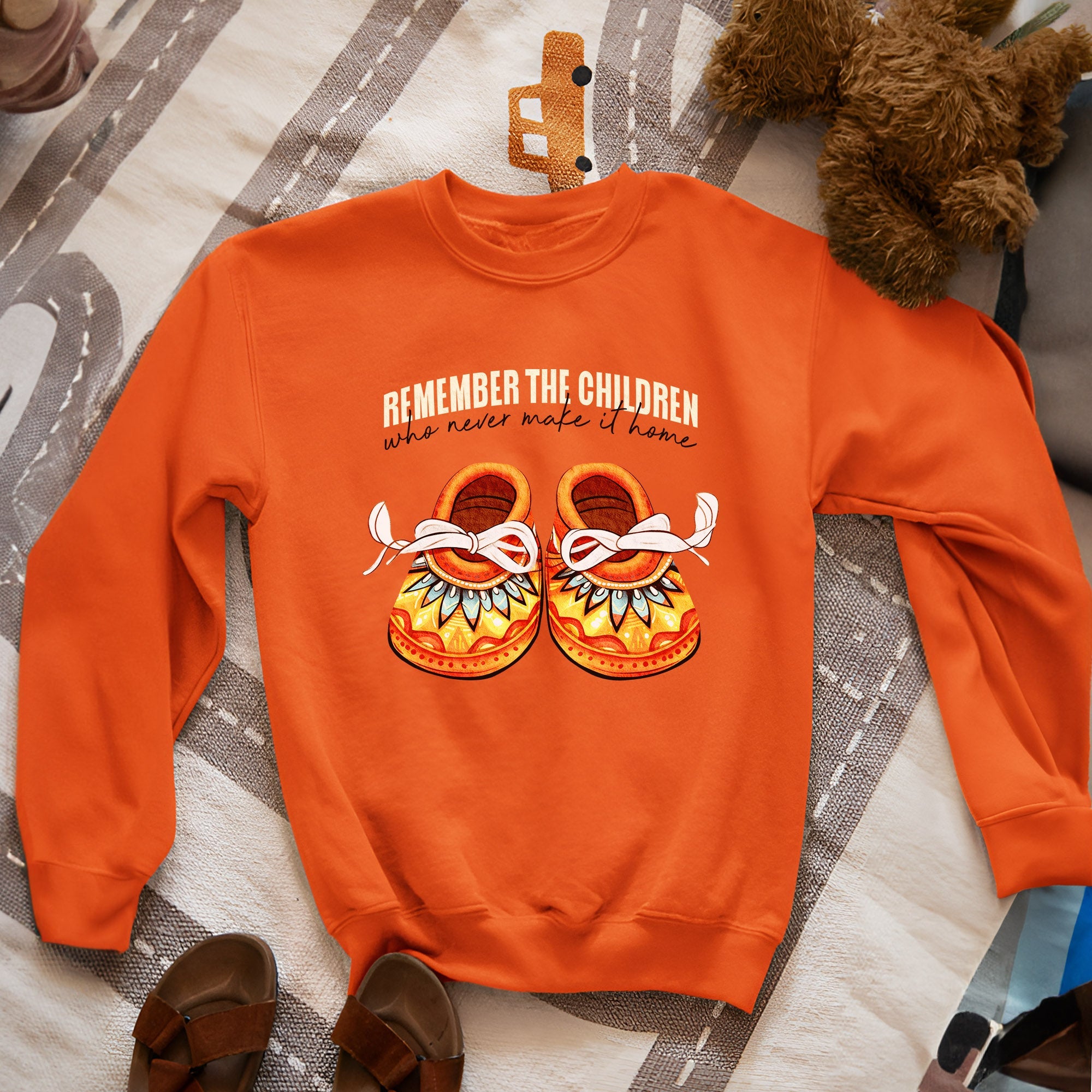 Every Child Matters Shoes Indigenous Orange Shirt Day Unisex T-shirt/Hoodie/Sweatshirt