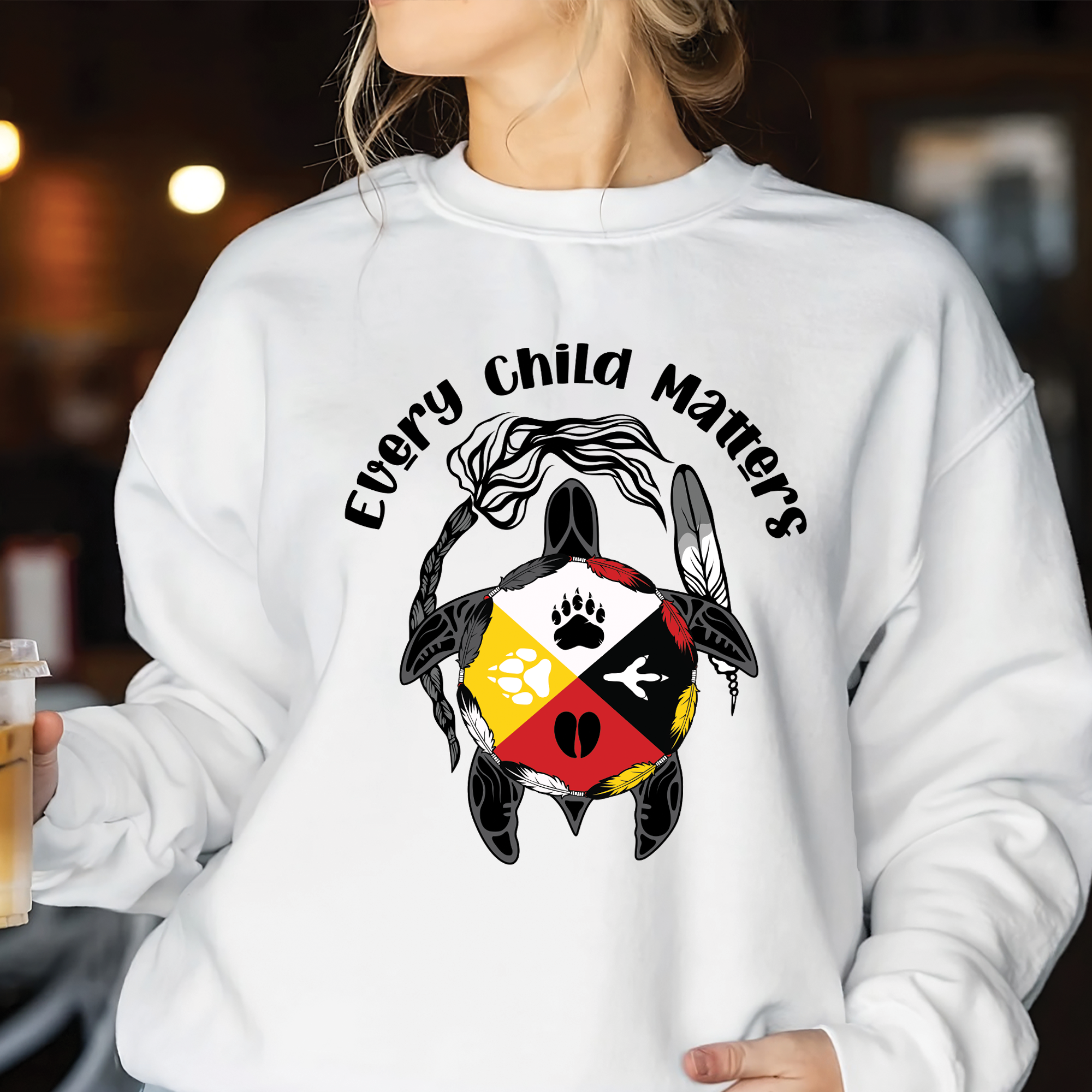 Sacred Circle of Healing – For Orange Shirt Day Unisex T-shirt/Hoodie/Sweatshirt 143