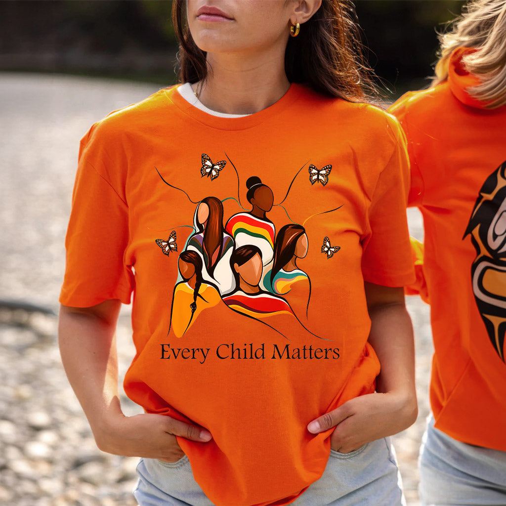 The Circle Remembers Every Child - Indigenous Children & Butterfly Remembrance Unisex T-shirt/Hoodie/Sweatshirt