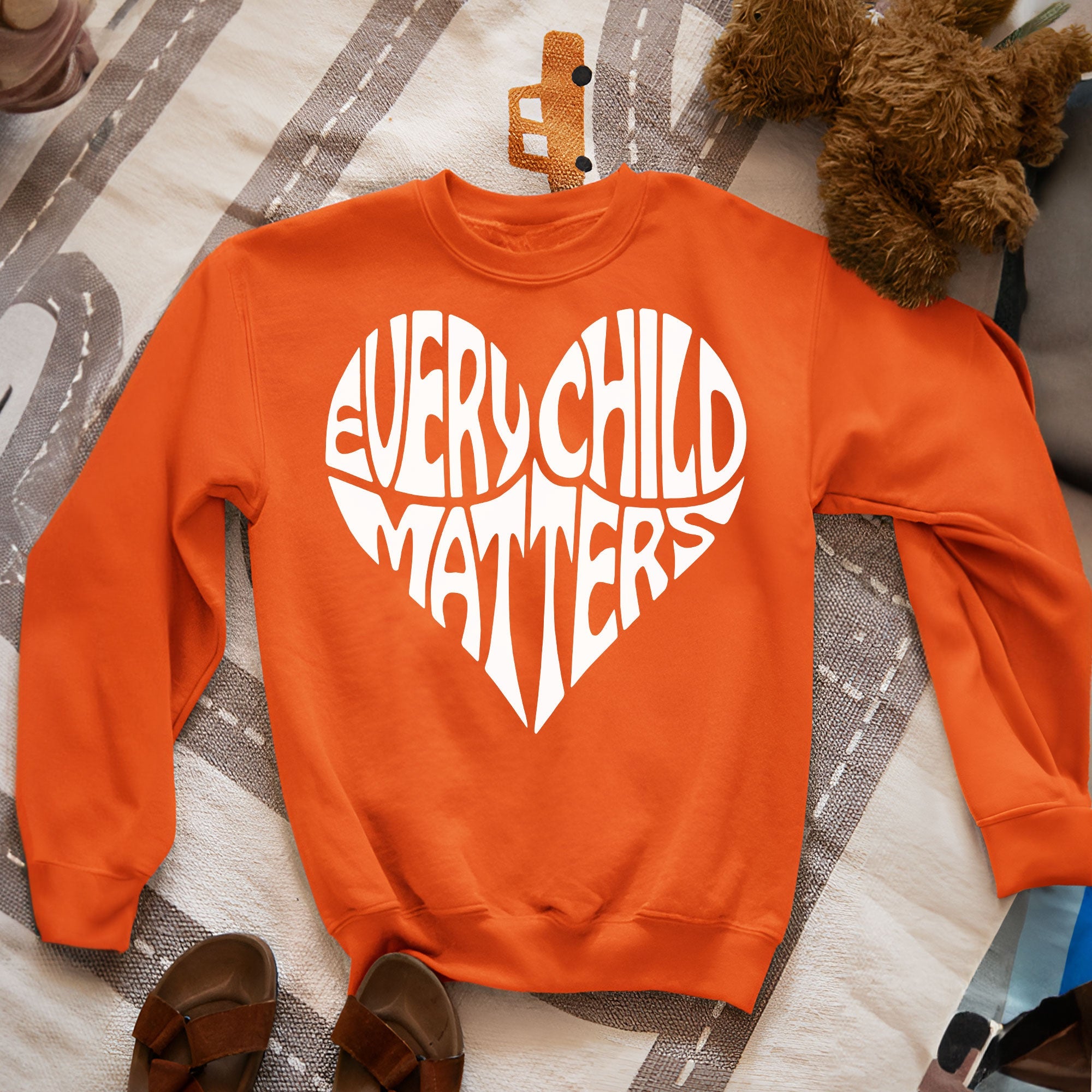 Every Child Matters Native Children Cared By Heart Native American Unisex T-shirt/Hoodie/Sweatshirt