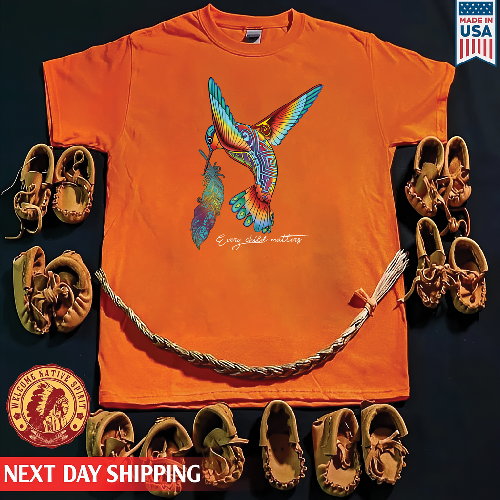 Wings of Hope, Feathers of Freedom - For Every Child Matters Unisex T-shirt/Hoodie/Sweatshirt 171