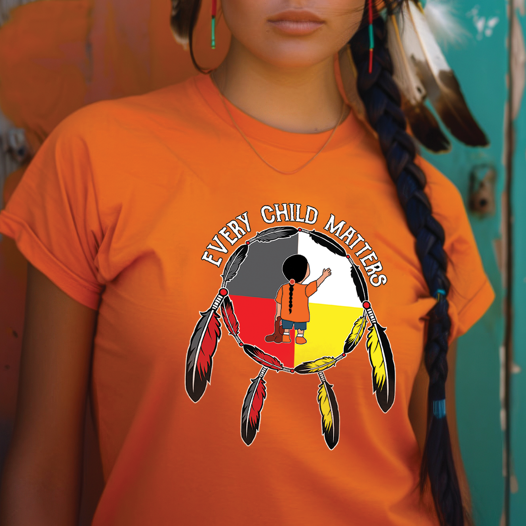 A Symbol of Hope and Unity Empowering Indigenous Communities Unisex T-shirt/Hoodie/Sweatshirt 146