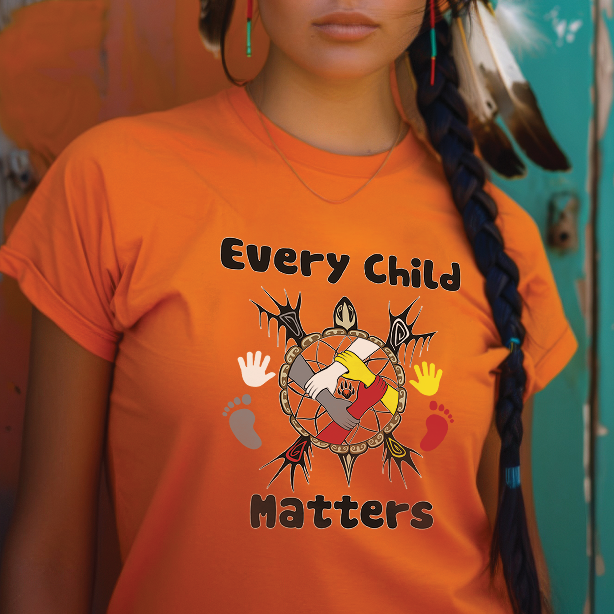 Every Child Matters For Orange Shirt Day Unisex T-shirt/Hoodie/Sweatshirt 153