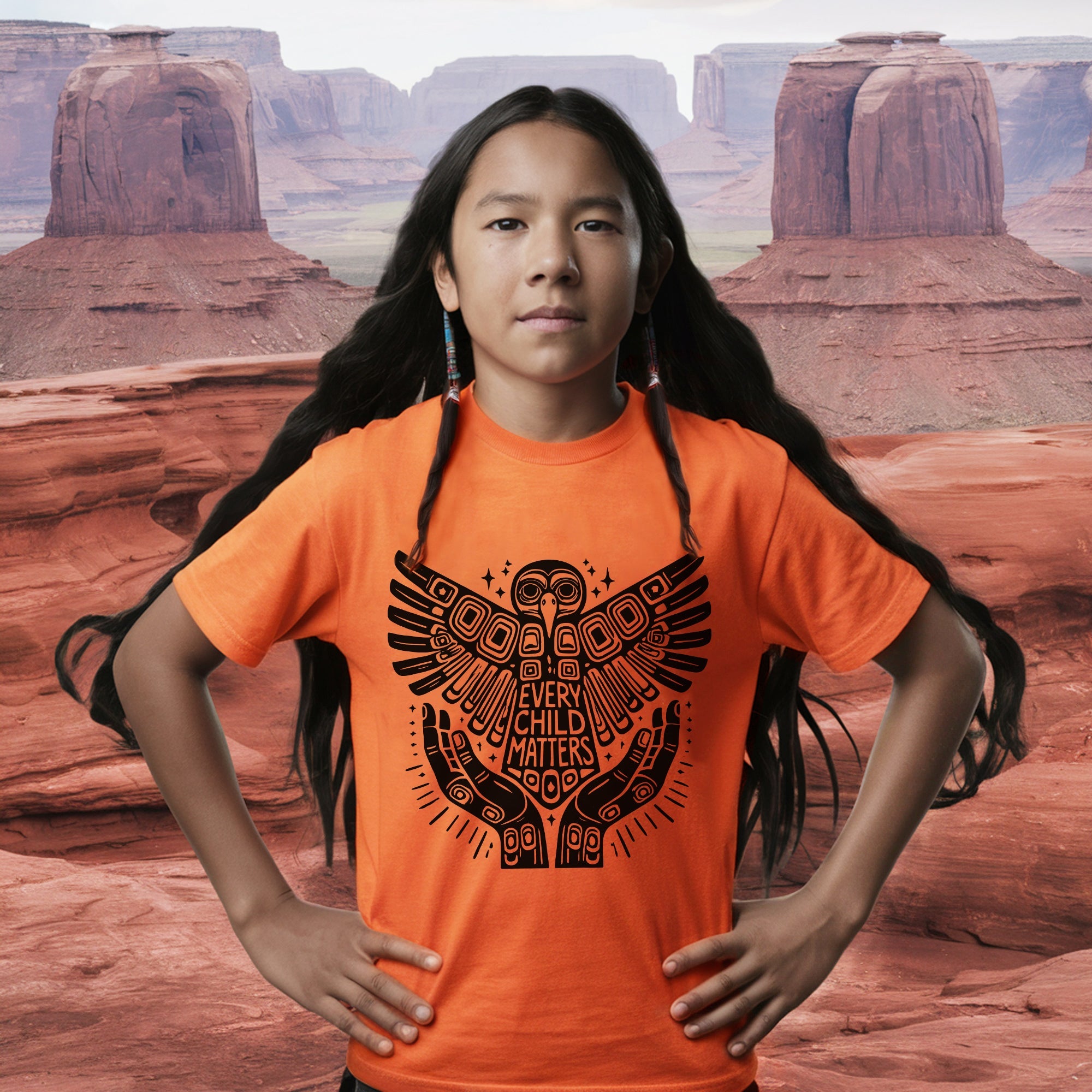 Every Child Matters Owl Bird Feather For Orange Shirt Day Unisex T-shirt/Hoodie/Sweatshirt 299