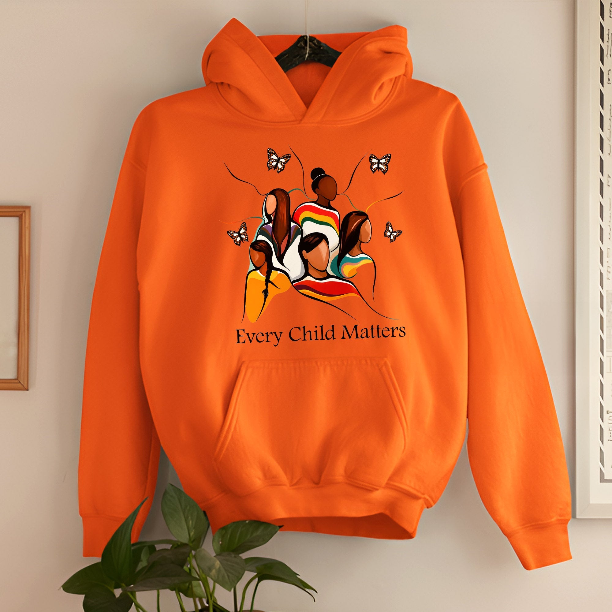 The Circle Remembers Every Child - Indigenous Children & Butterfly Remembrance Unisex T-shirt/Hoodie/Sweatshirt