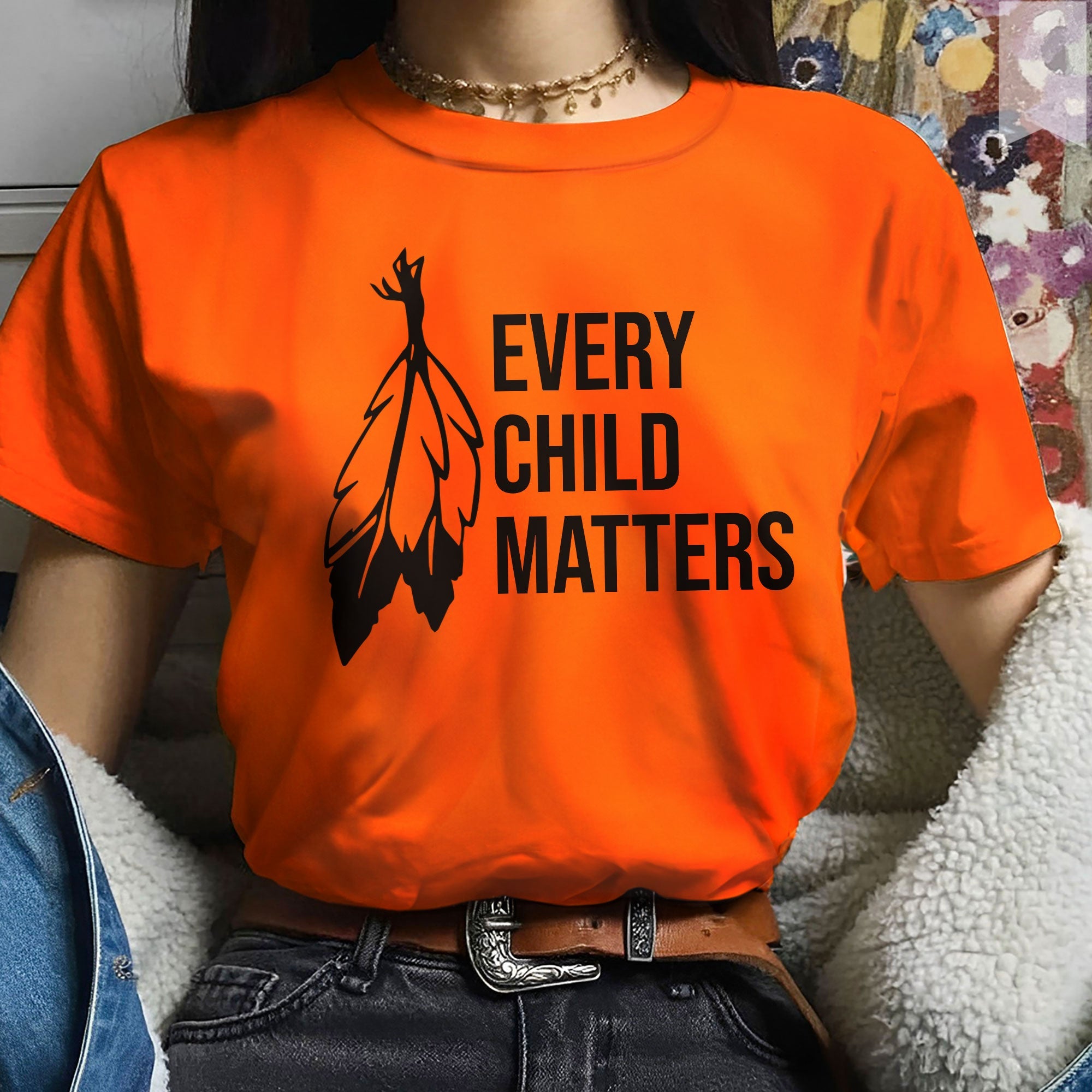 Every Child Matters Native American Unisex T-shirt/Hoodie/Sweatshirt