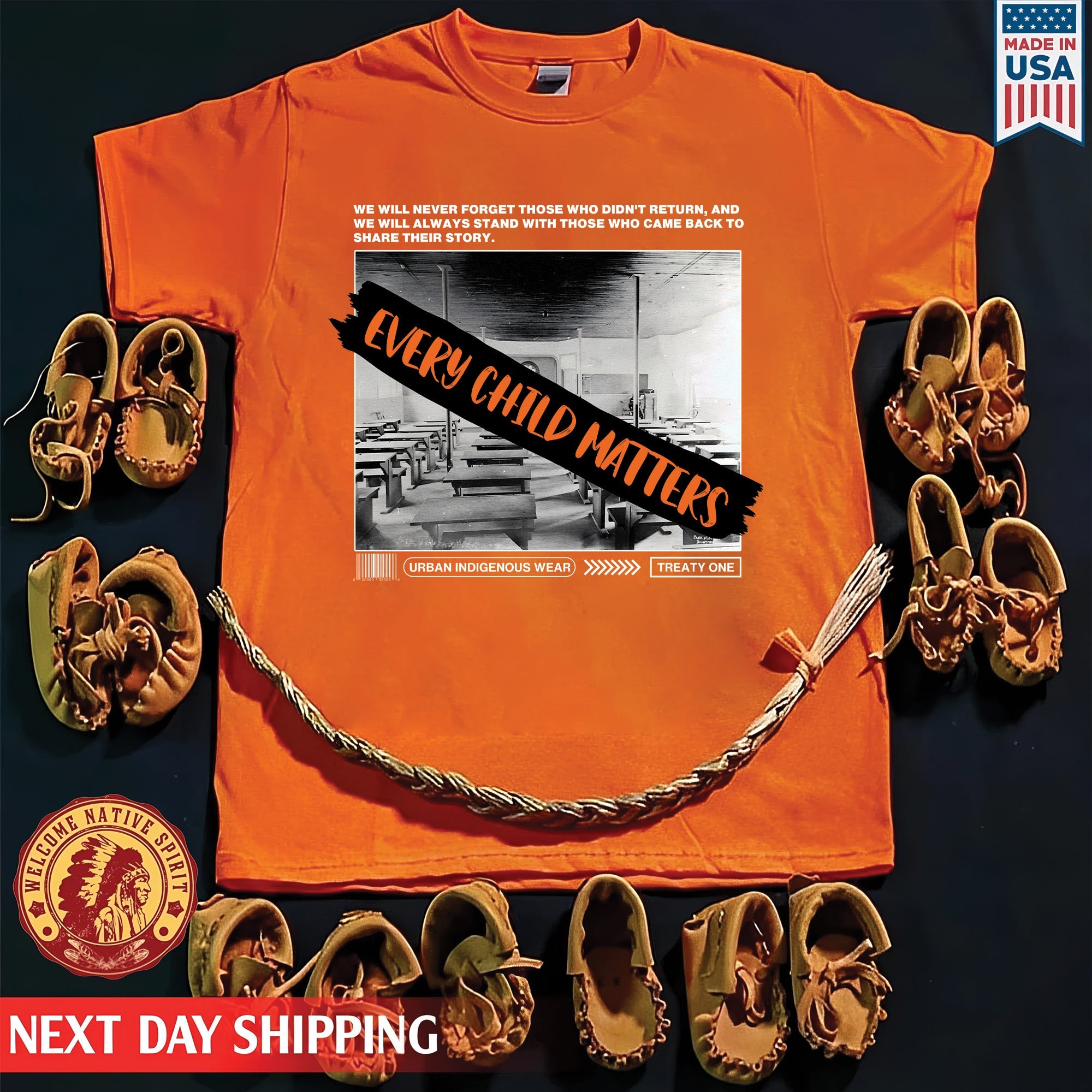 Every Child Matters Orange – Native American Boarding School Remembrance Shirt Unisex T-shirt/Hoodie/Sweatshirt