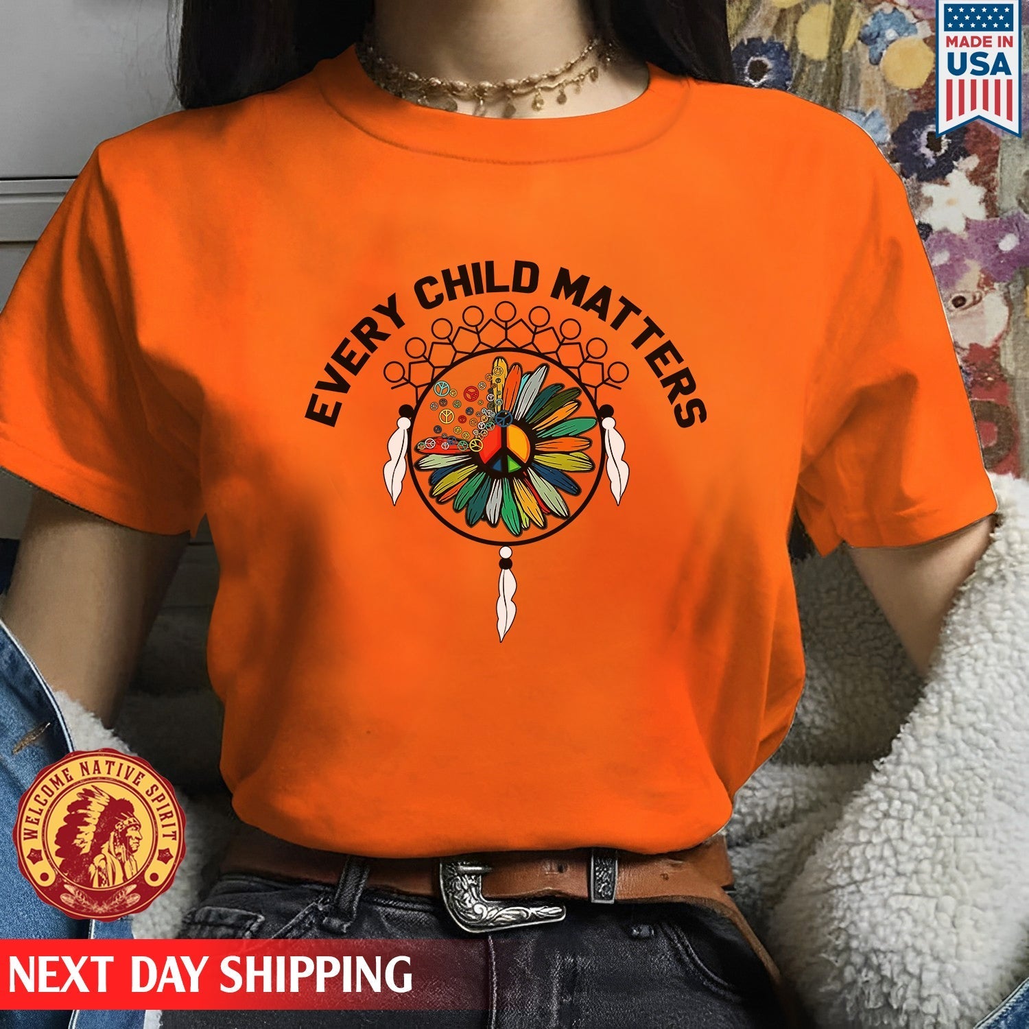 Every Child Matters Orange Day Gift, Indigenous Education Orange Day Unisex T-shirt/Hoodie/Sweatshirt