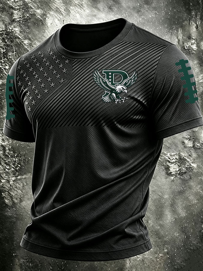 Men's Football Printed Short-Sleeve T-Shirt