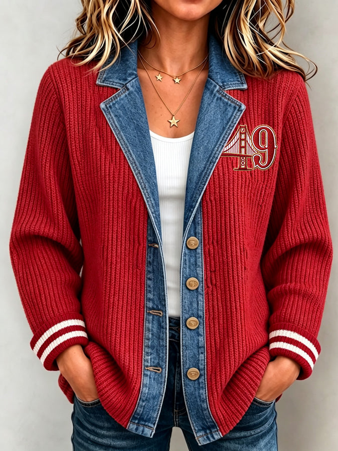 Women'S Football Fan Casual Top