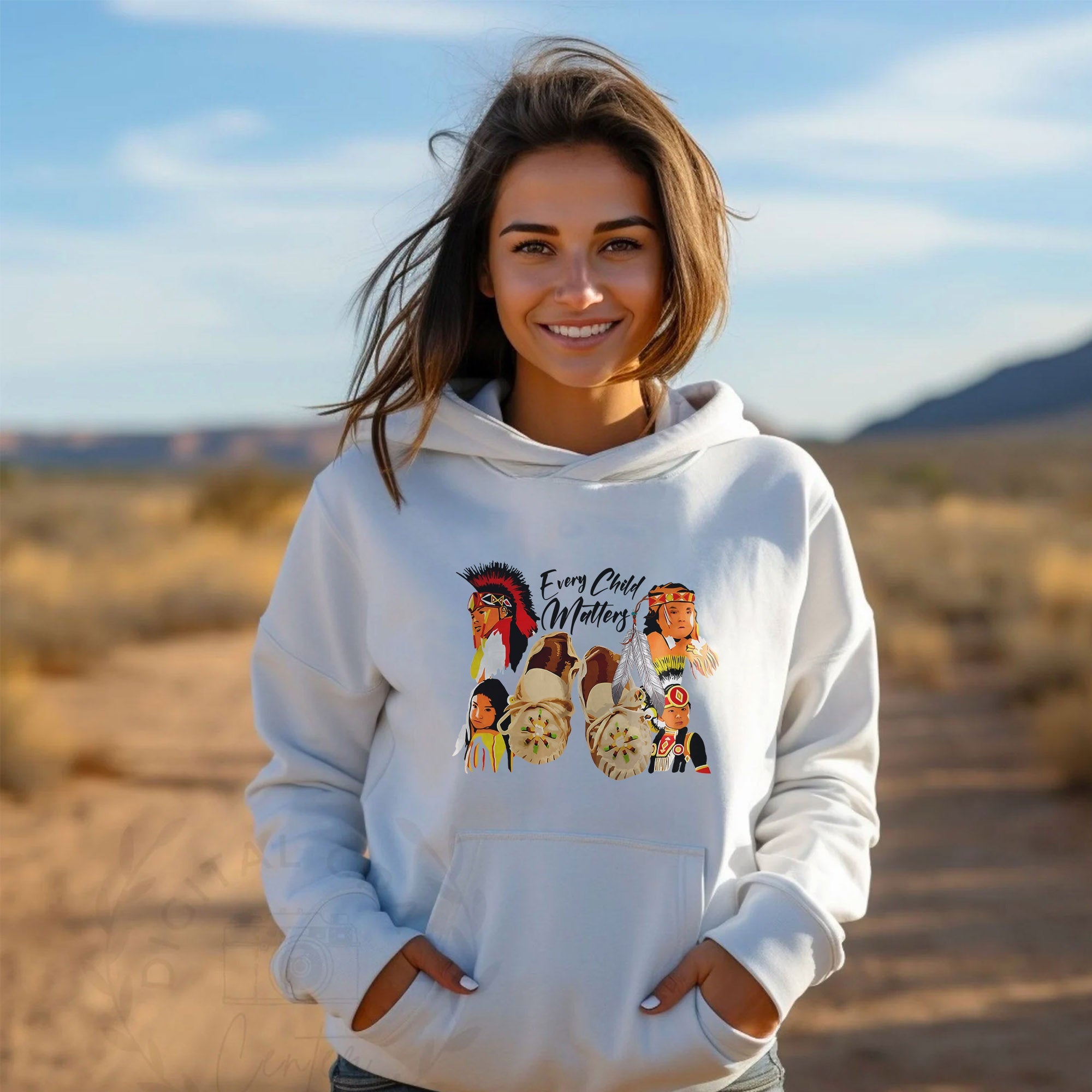 Children and Tribes United Together Orange Shirt Unisex T-shirt/Hoodie/Sweatshirt