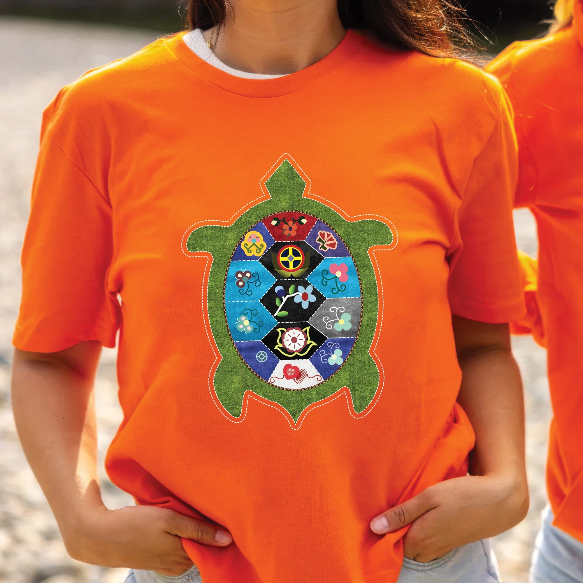 Turtle of Strength, Shield of Colors - For Every Child Matters Unisex T-shirt/Hoodie/Sweatshirt 173