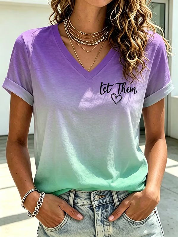 Women's Mental Health Let Thems Print T-shirt