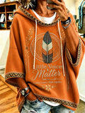 Women's Orange Shirt Day Printed Top